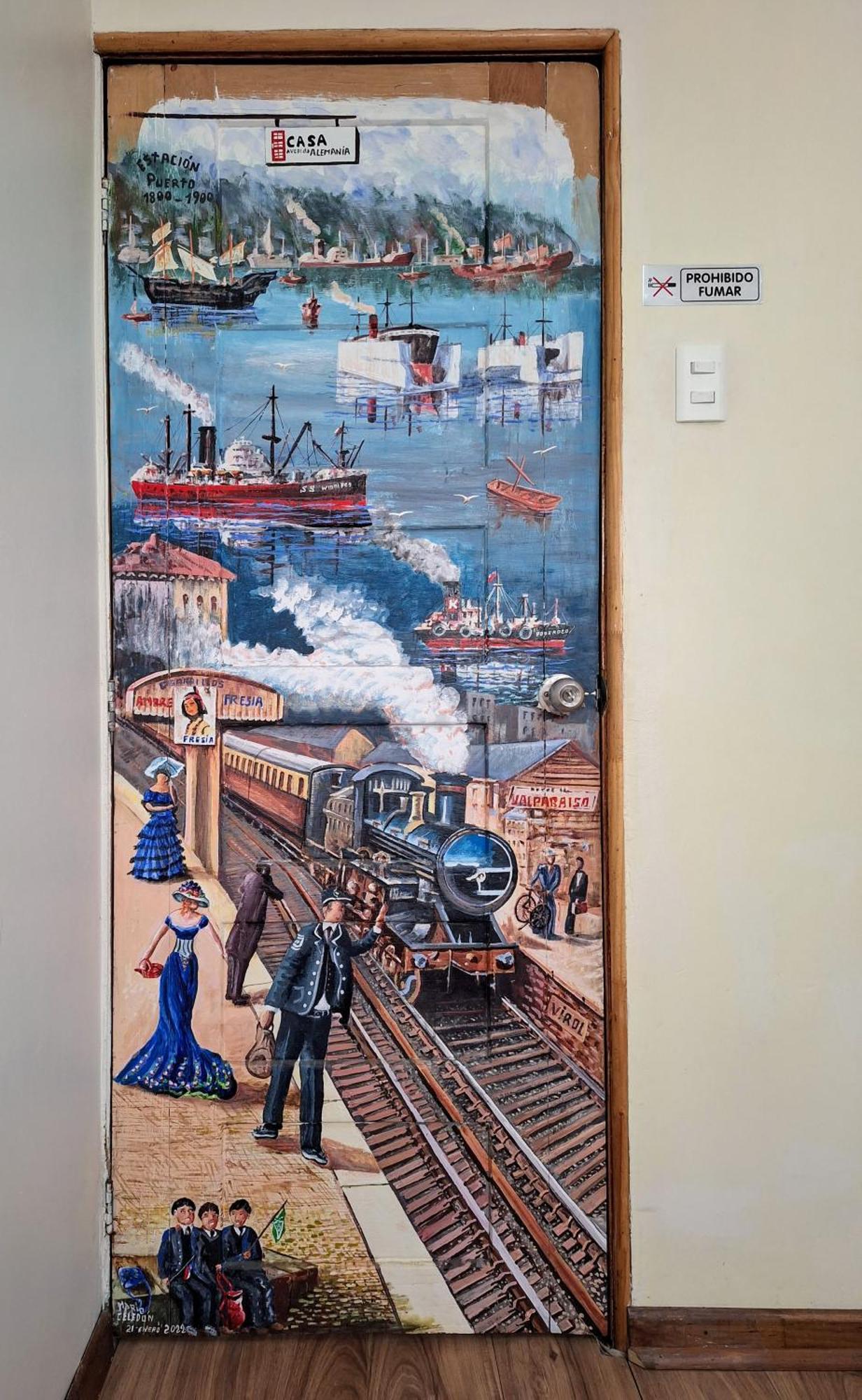 Casa Avenida Alemania Hotell Valparaíso Eksteriør bilde