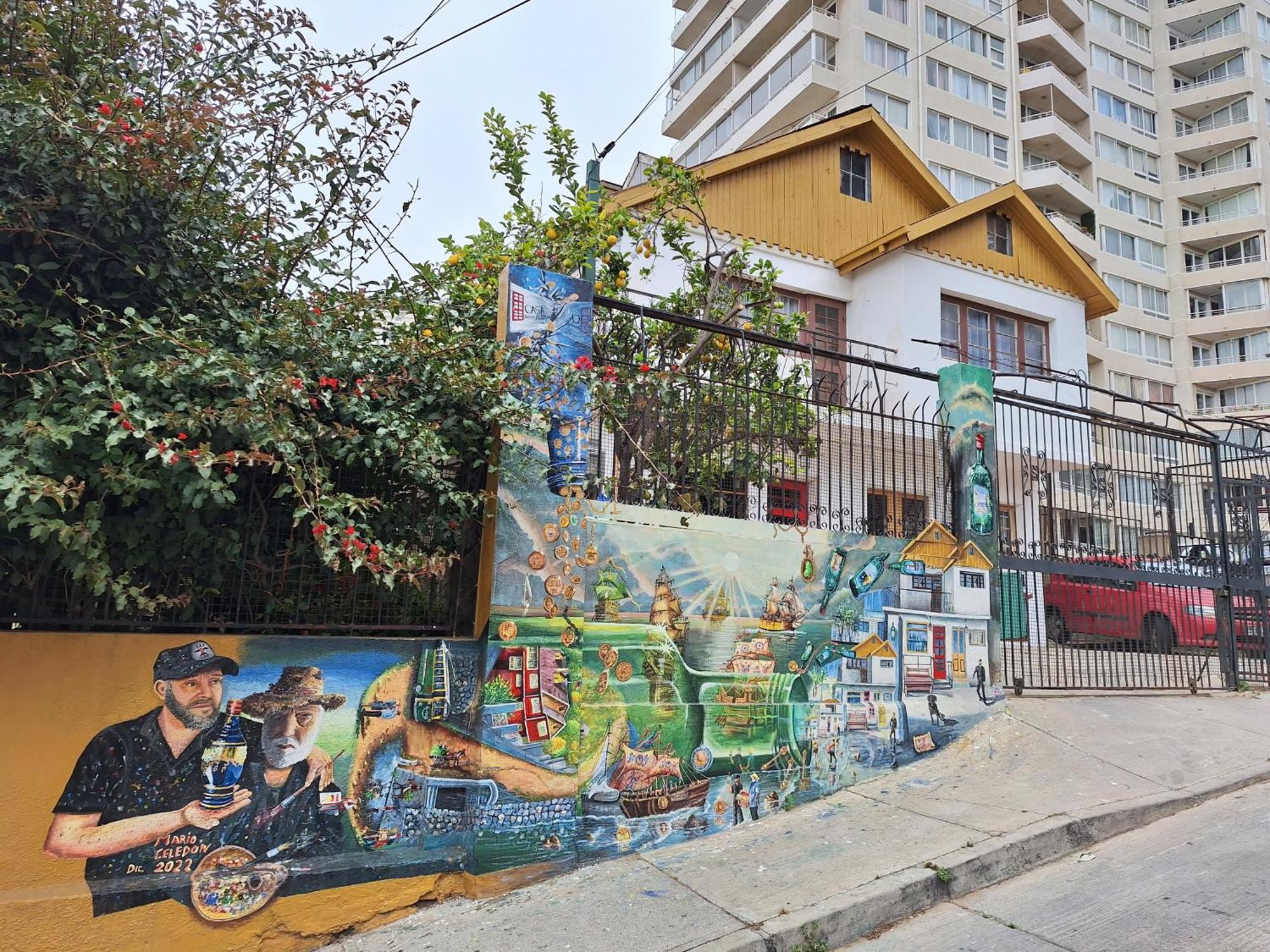 Casa Avenida Alemania Hotell Valparaíso Eksteriør bilde
